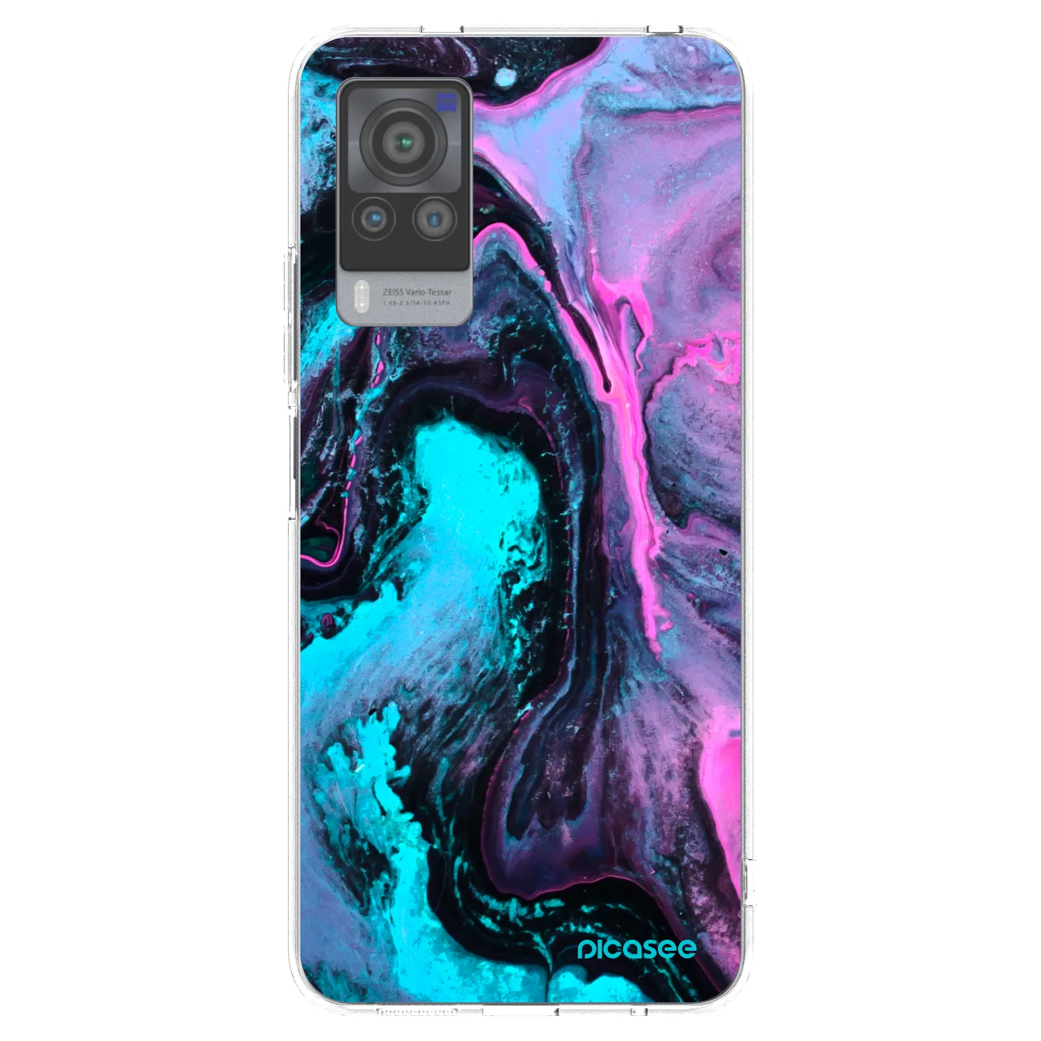 Picasee silikonski prozorni ovitek za Vivo X60 Pro 5G - Lean 2