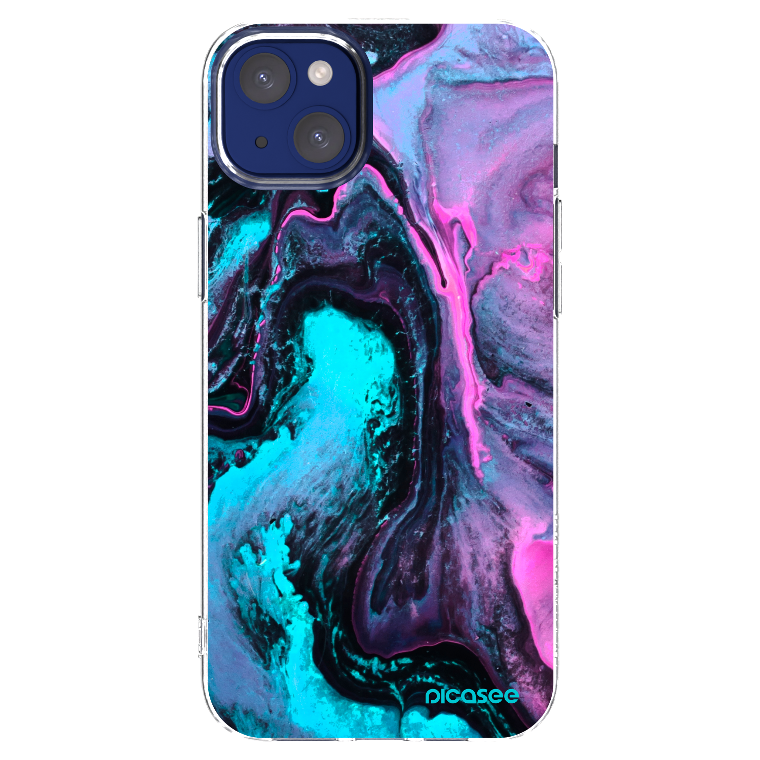 Picasee silikonski prozorni ovitek za Apple iPhone 14 Plus - Lean 2