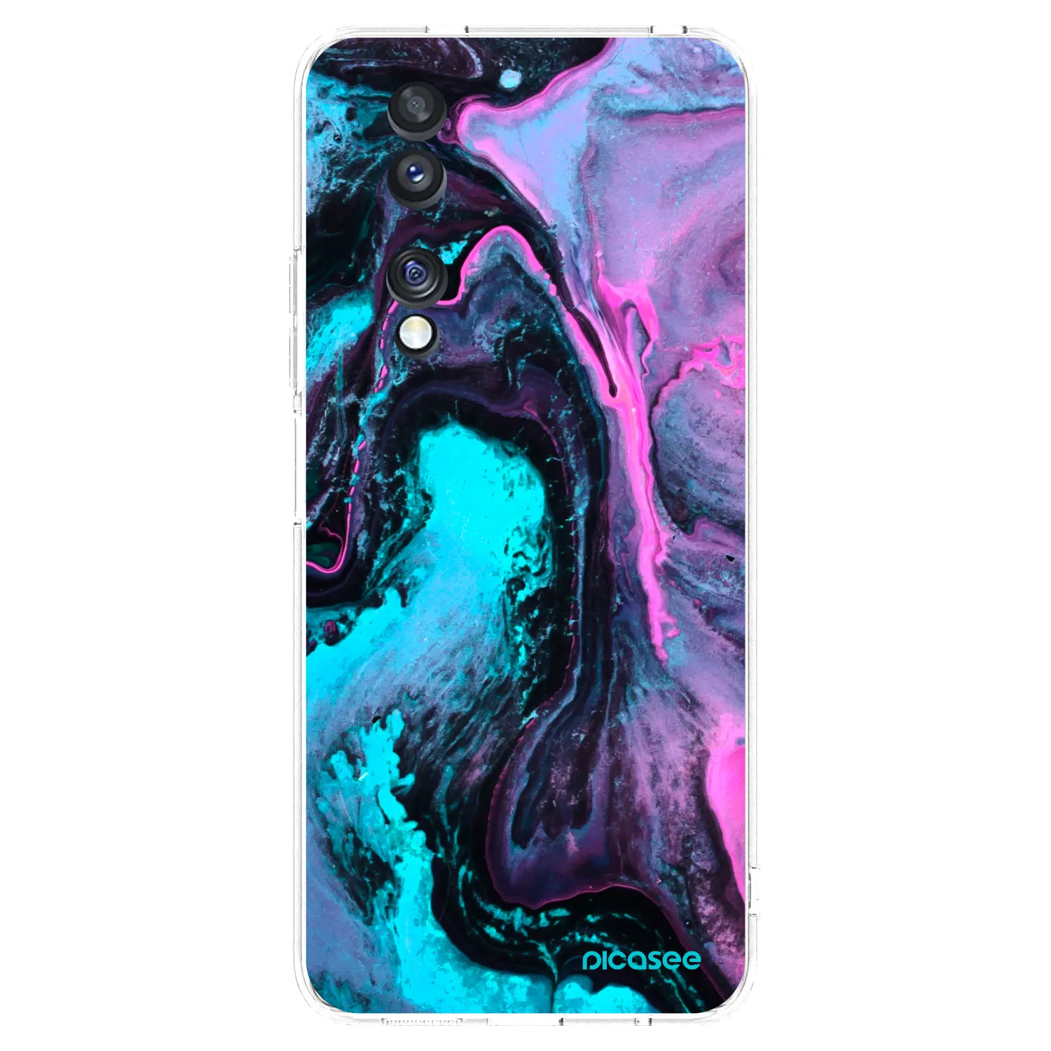Picasee silikonski prozorni ovitek za Honor 70 - Lean 2