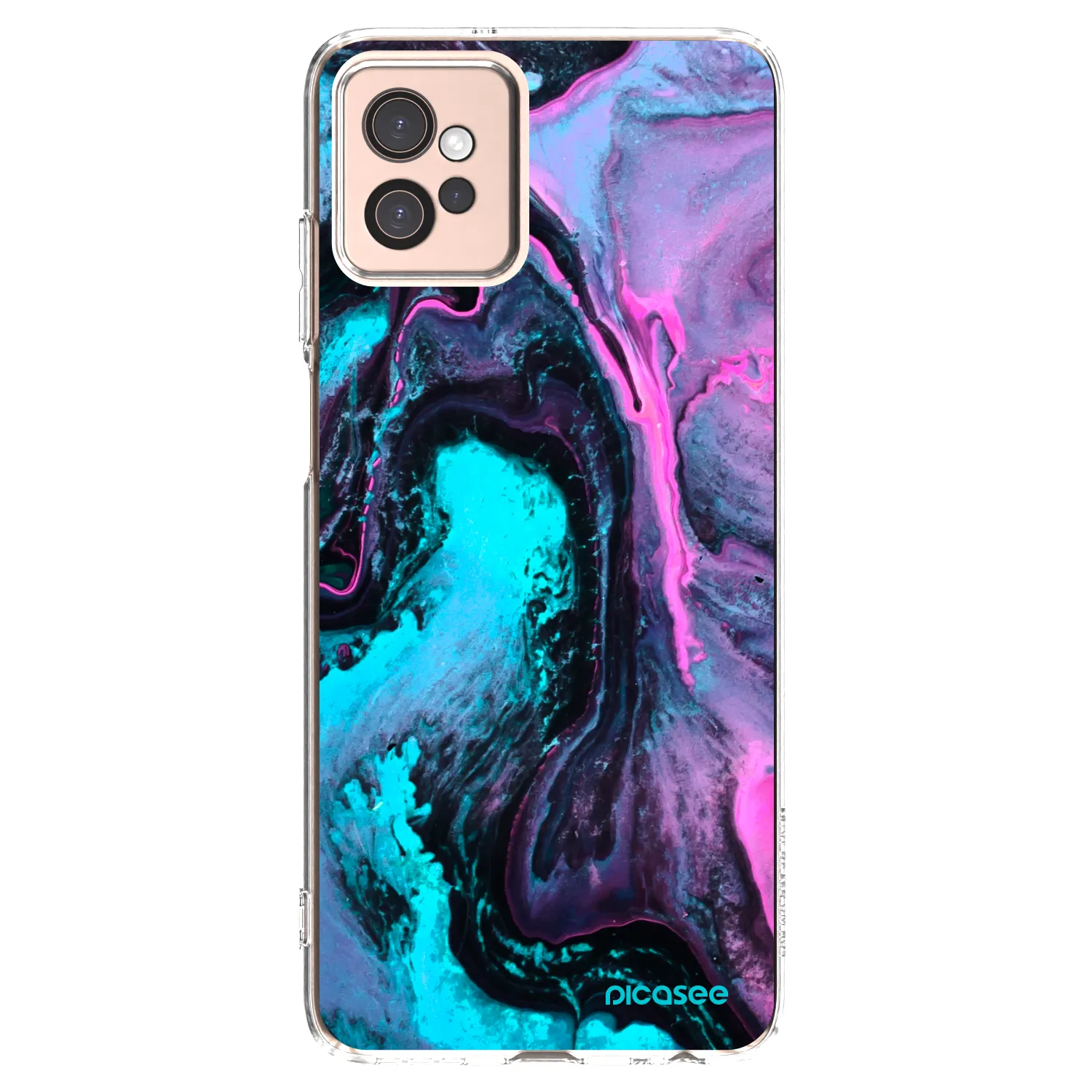Picasee silikonski prozorni ovitek za Motorola Moto G32 - Lean 2