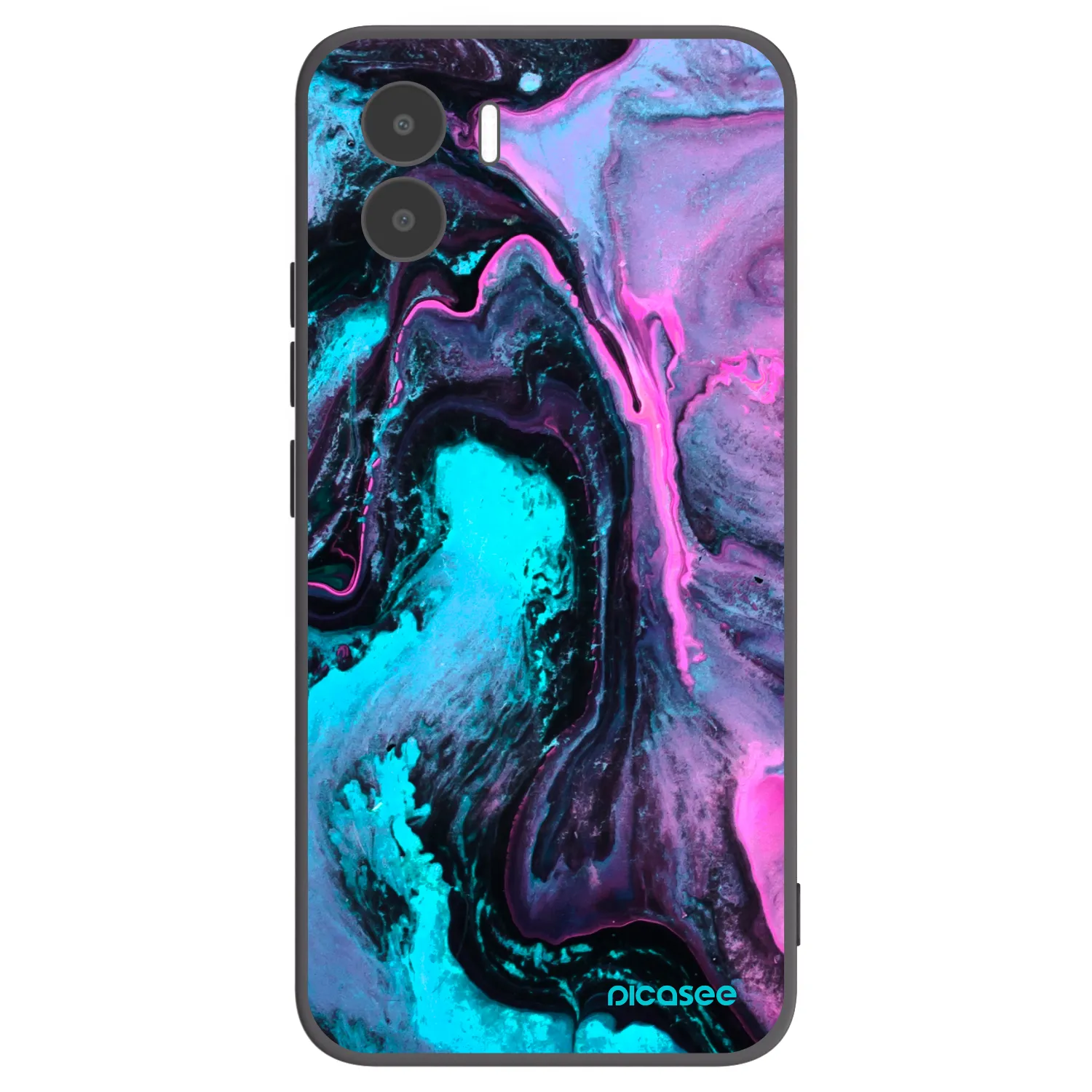 Picasee silikonski črni ovitek za Xiaomi Redmi A1 - Lean 2