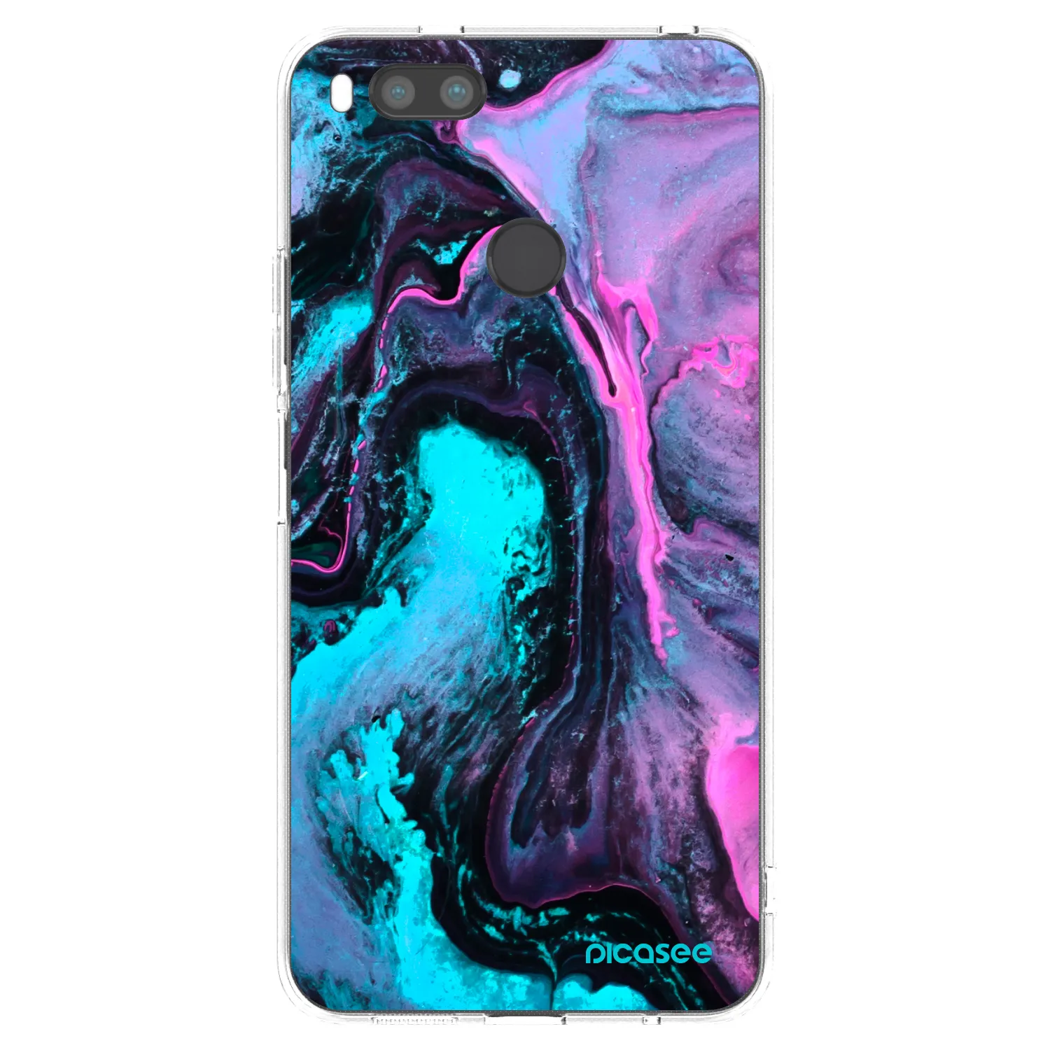 Picasee silikonski prozorni ovitek za Xiaomi Redmi A1 - Lean 2