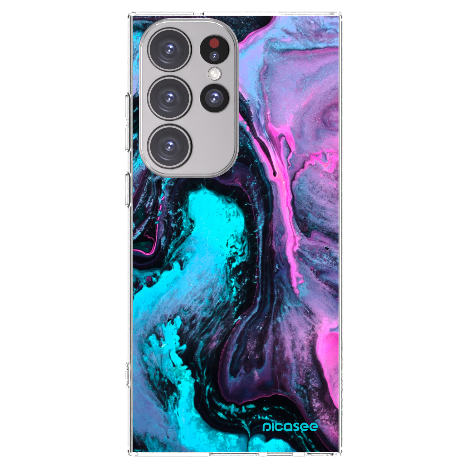 Picasee silikonski prozorni ovitek za Samsung Galaxy S23 Ultra 5G - Lean 2