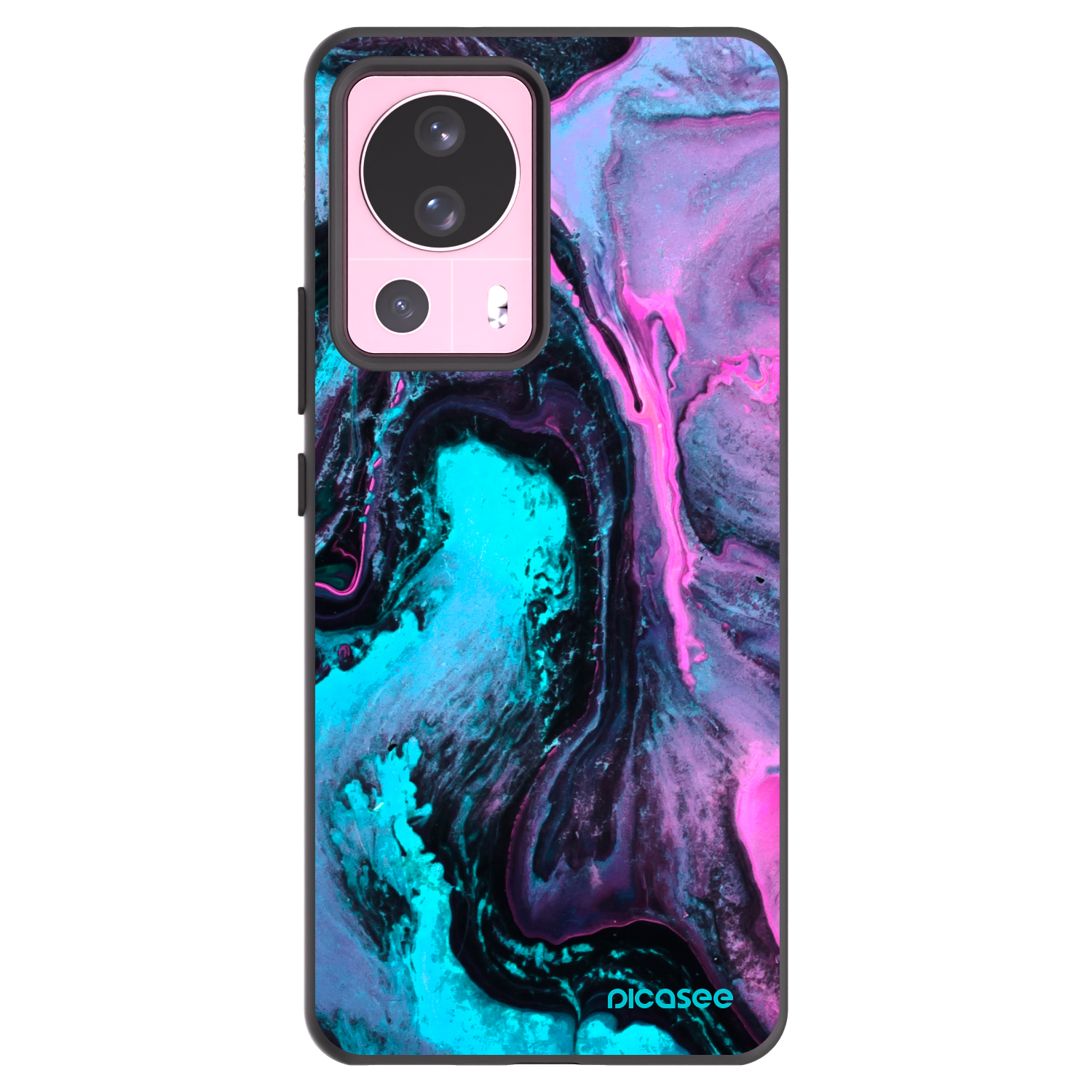 Picasee silikonski črni ovitek za Xiaomi 13 Lite - Lean 2