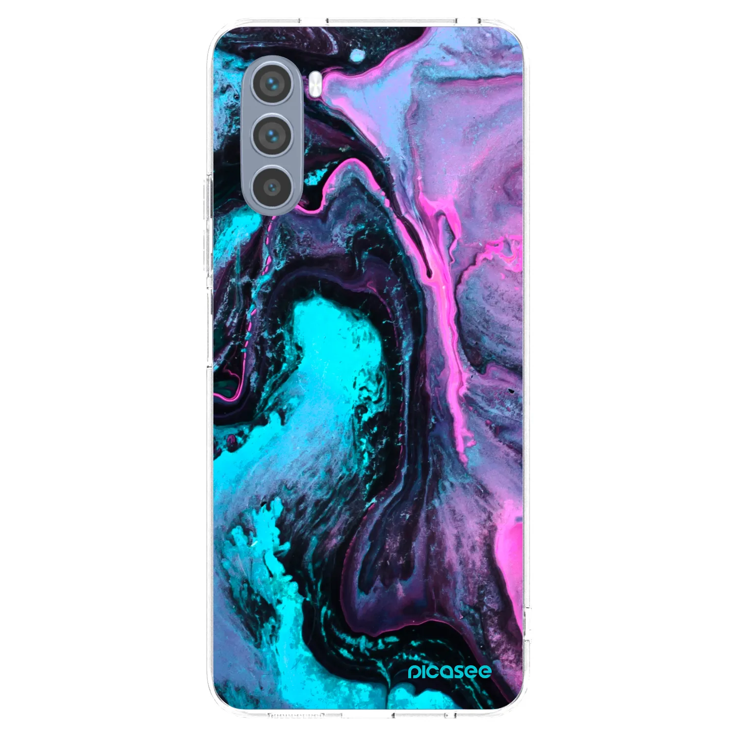 Picasee silikonski prozorni ovitek za Motorola Moto G62 - Lean 2