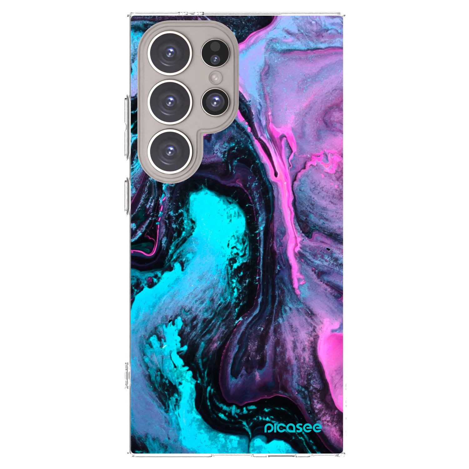 Picasee silikonski prozorni ovitek za Samsung Galaxy S24 Ultra S928B 5G - Lean 2