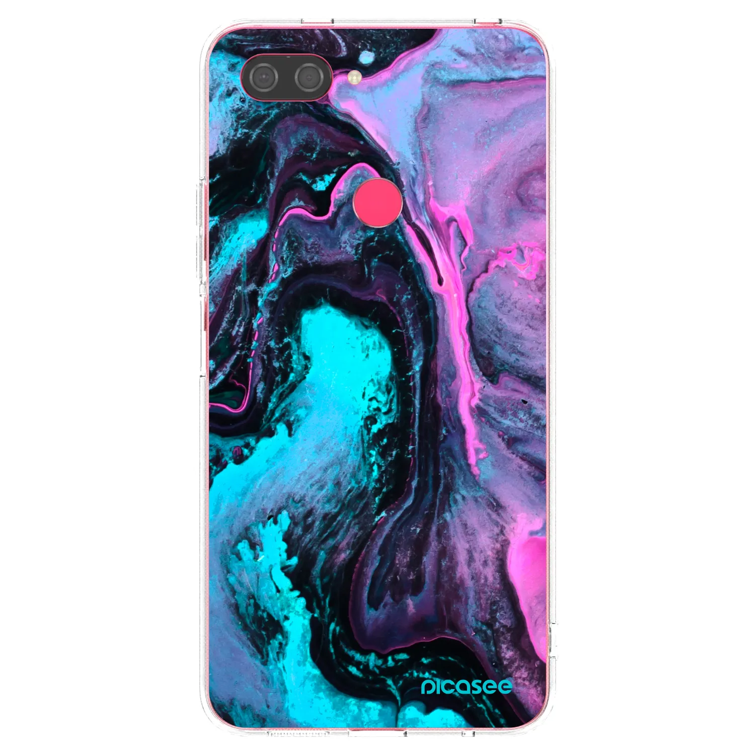 Picasee silikonski prozorni ovitek za Xiaomi Mi 8 Lite - Lean 2