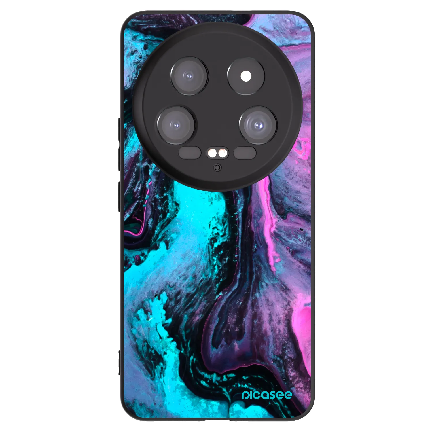 Picasee silikonski črni ovitek za Xiaomi 14 Ultra - Lean 2
