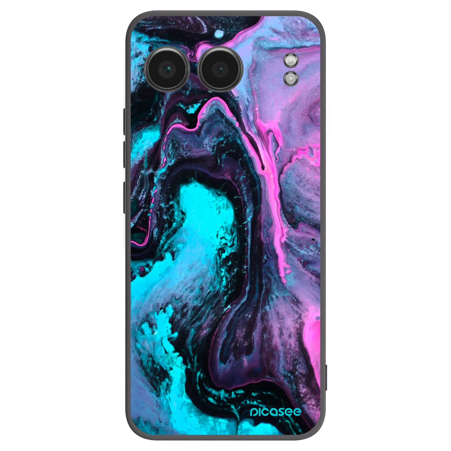 Picasee silikonski črni ovitek za OnePlus Nord 4 - Lean 2