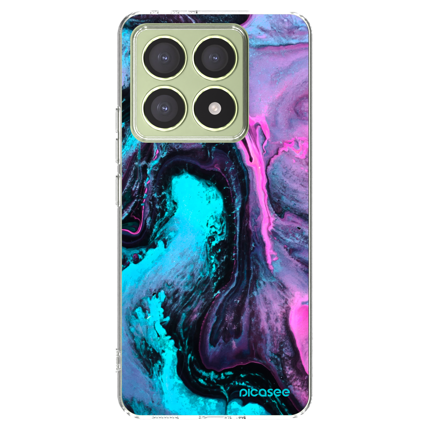 Picasee silikonski prozorni ovitek za Xiaomi 14T - Lean 2
