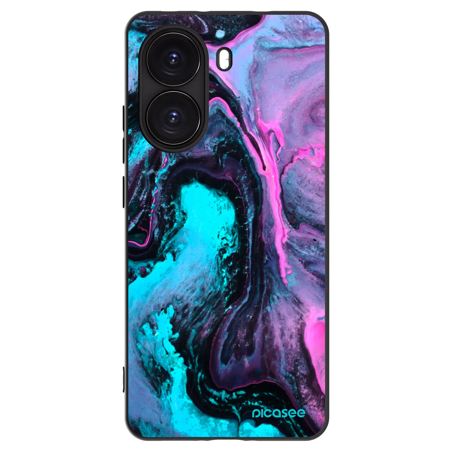 Picasee silikonski črni ovitek za Xiaomi Poco X7 Pro 5G - Lean 2