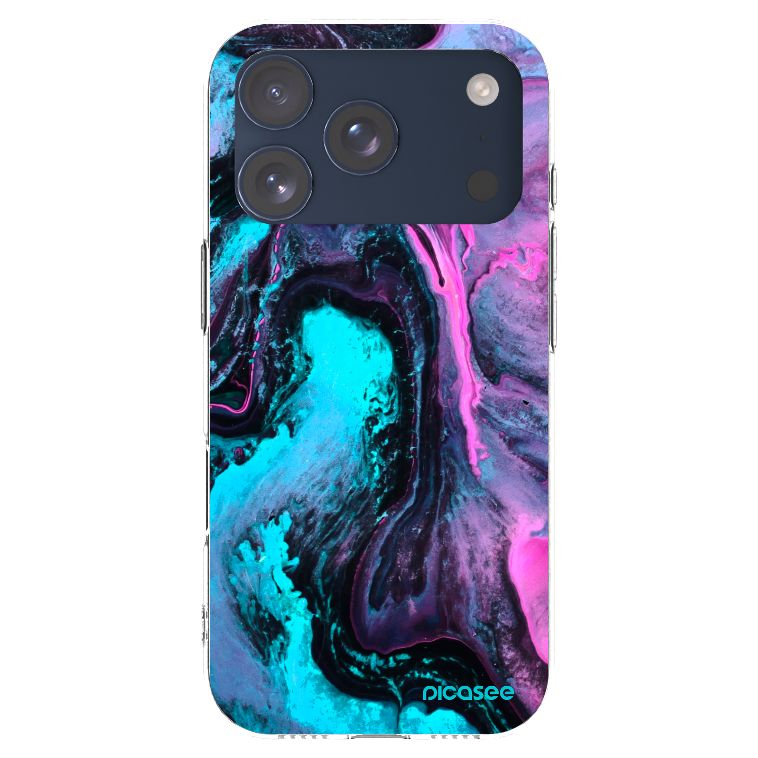 Picasee silikonski prozorni ovitek za Apple iPhone 17 Pro - Lean 2