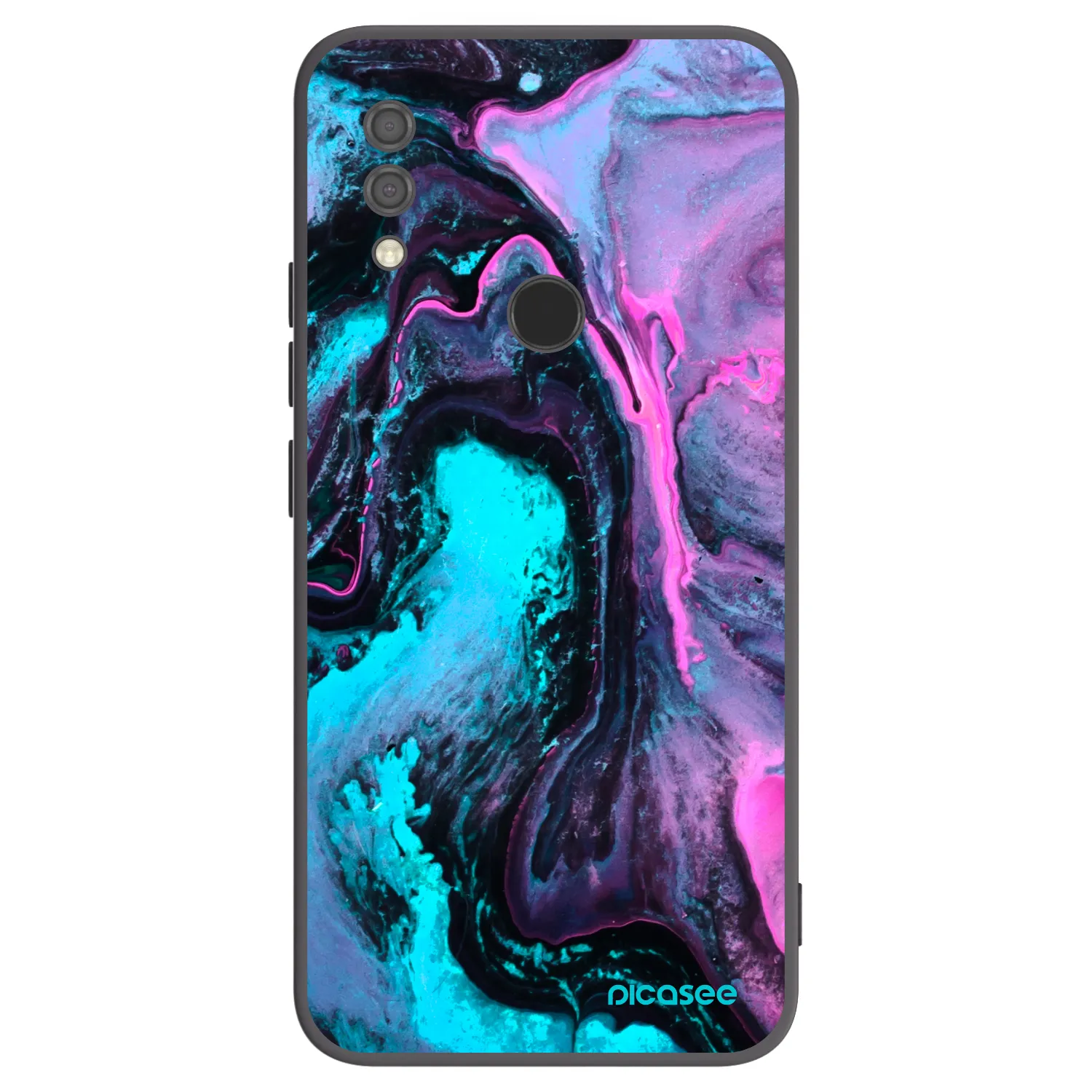 Picasee silikonski črni ovitek za Xiaomi Redmi 7 - Lean 2