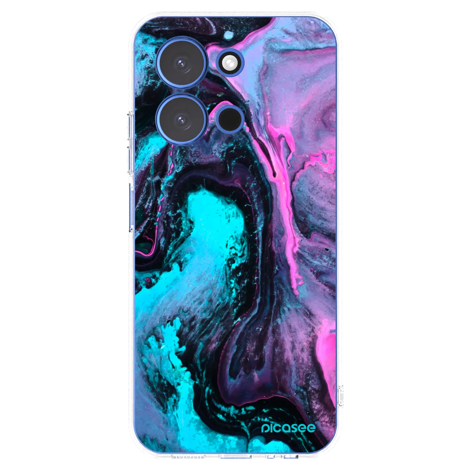 Picasee silikonski prozorni ovitek za Xiaomi Redmi 15C 4G - Lean 2