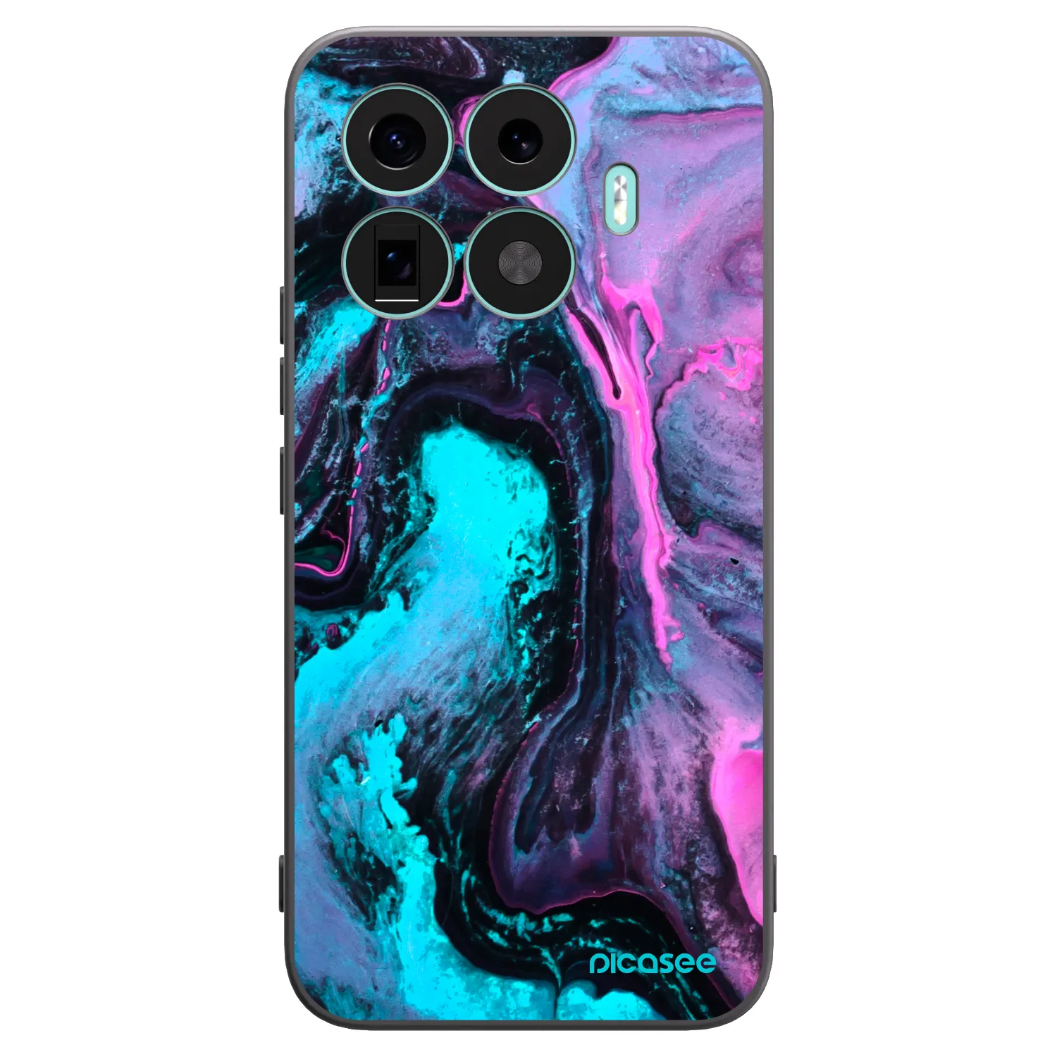 Picasee silikonski črni ovitek za Xiaomi 17T Pro - Lean 2