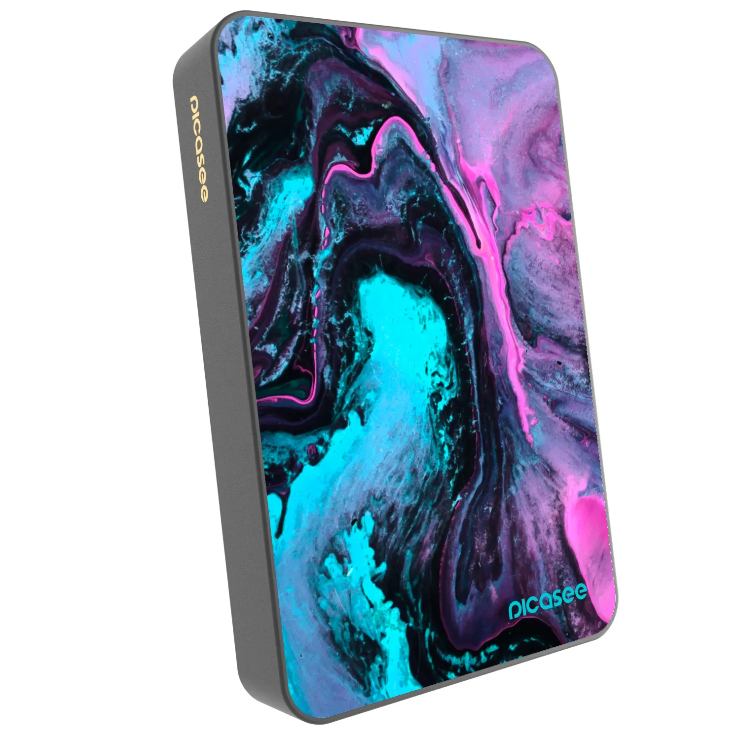 Picasee Prenosna baterija z MagSafe 10 000 mAh Siva - Lean 2