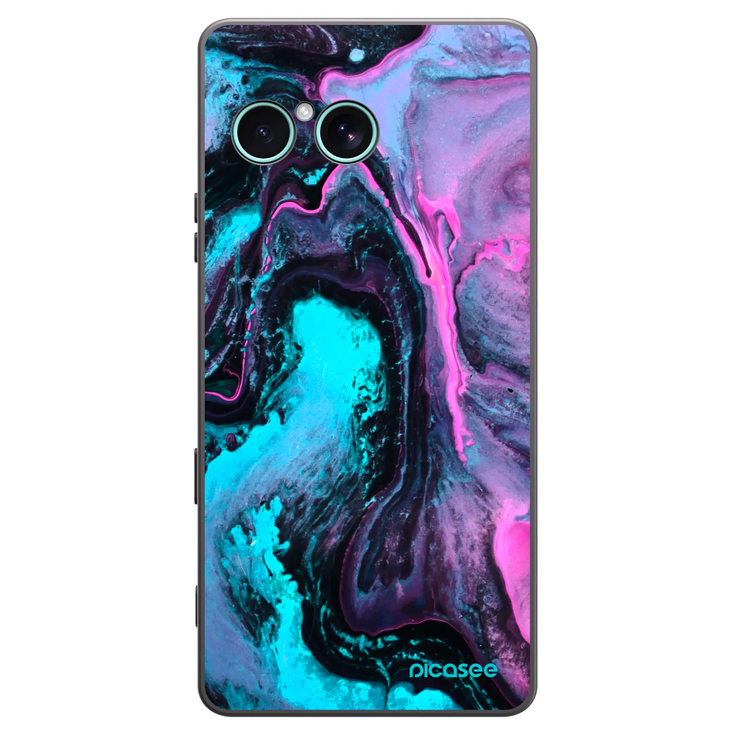 Picasee silikonski črni ovitek za Sony Xperia 10 VII - Lean 2