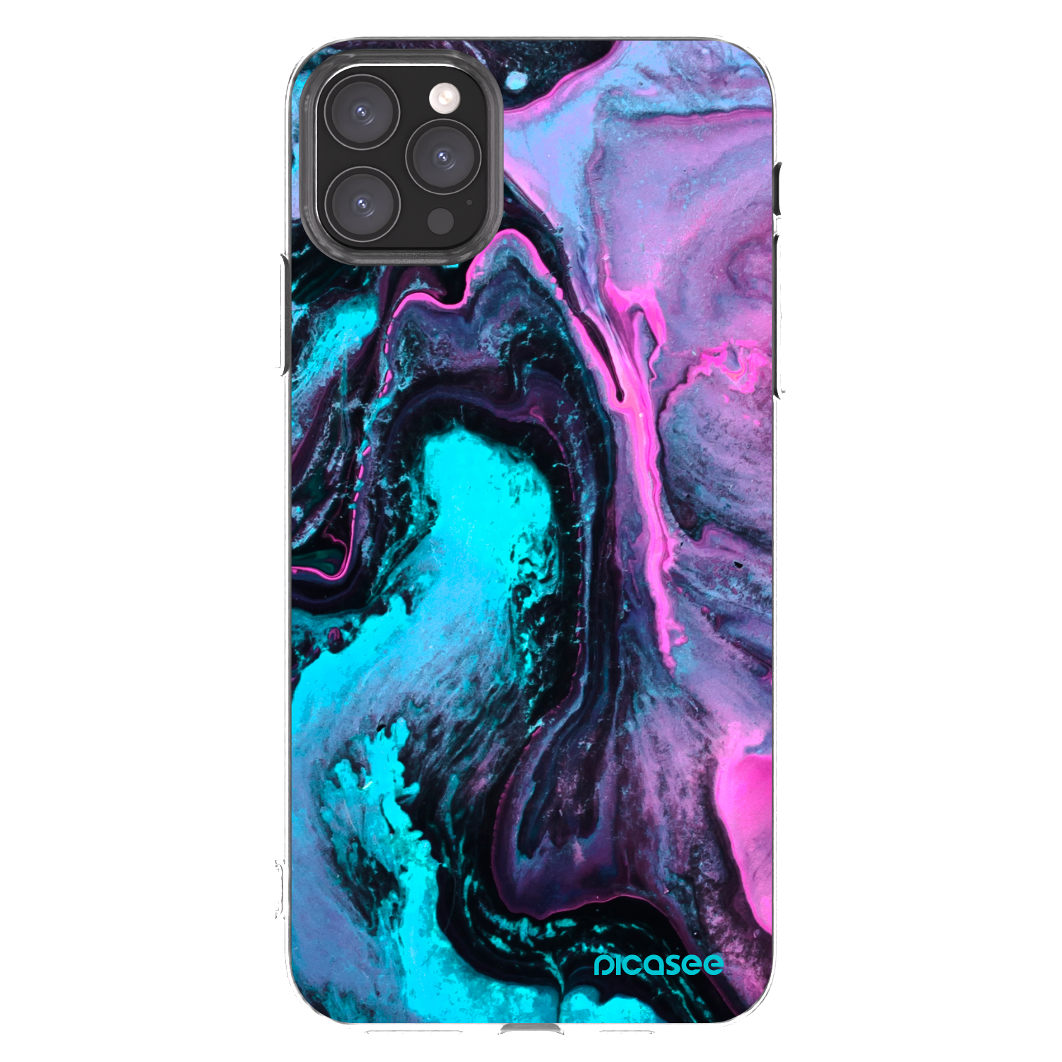 Picasee silikonski prozorni ovitek za Apple iPhone 11 Pro Max - Lean 2