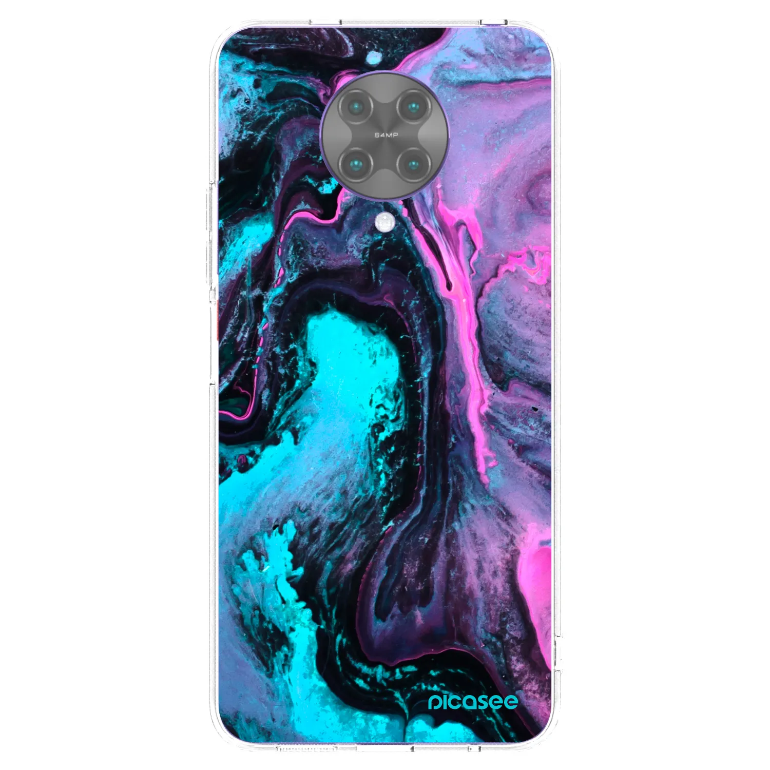 Picasee silikonski prozorni ovitek za Xiaomi Poco F2 Pro - Lean 2
