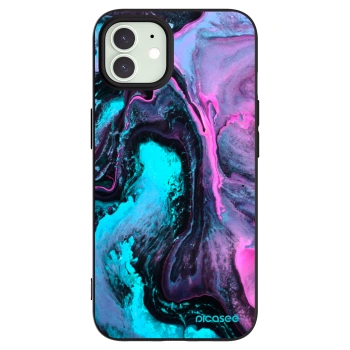 Picasee silikonski črni ovitek za Apple iPhone 12 - Lean 2