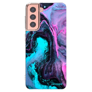 Picasee silikonski prozorni ovitek za Samsung Galaxy S21 5G G991B - Lean 2