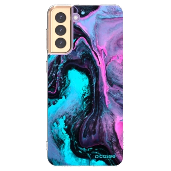 Picasee silikonski prozorni ovitek za Samsung Galaxy S21+ 5G G996F - Lean 2