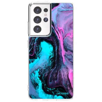 Picasee silikonski prozorni ovitek za Samsung Galaxy S21 Ultra 5G G998B - Lean 2