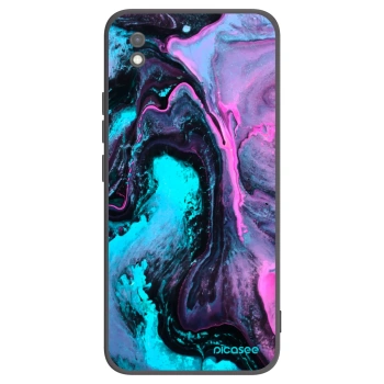 Picasee silikonski črni ovitek za Xiaomi Redmi 9AT - Lean 2