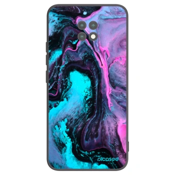Picasee silikonski črni ovitek za Xiaomi Redmi Note 9T - Lean 2