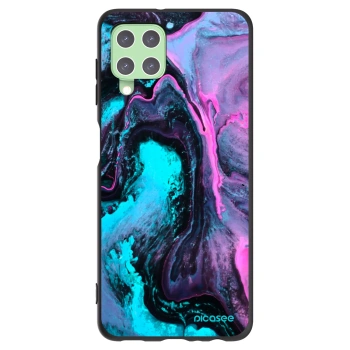 Picasee silikonski črni ovitek za Samsung Galaxy A22 A225F 4G - Lean 2