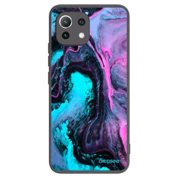Picasee silikonski črni ovitek za Xiaomi 11 Lite 5G NE - Lean 2