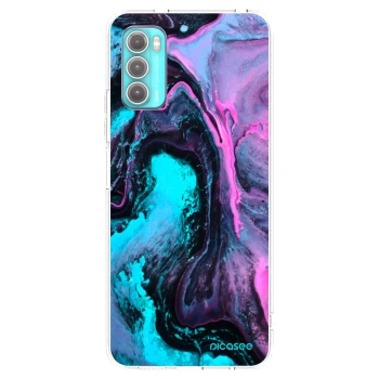 Picasee silikonski prozorni ovitek za Motorola Moto G60 - Lean 2