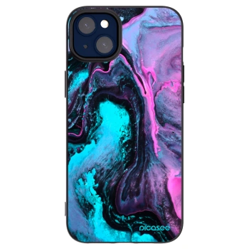 Picasee silikonski črni ovitek za Apple iPhone 14 Plus - Lean 2