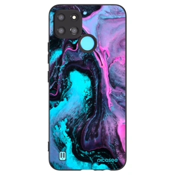 Picasee silikonski črni ovitek za Realme C21Y - Lean 2
