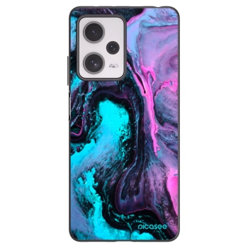 Picasee silikonski črni ovitek za Xiaomi Redmi Note 12 Pro+ 5G - Lean 2
