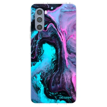 Picasee silikonski prozorni ovitek za Motorola Moto G62 - Lean 2