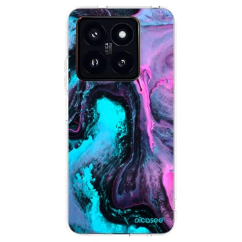 Picasee silikonski prozorni ovitek za Xiaomi 14 Pro - Lean 2