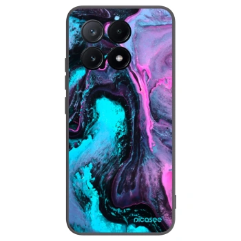 Picasee silikonski črni ovitek za Xiaomi Poco X6 Pro - Lean 2