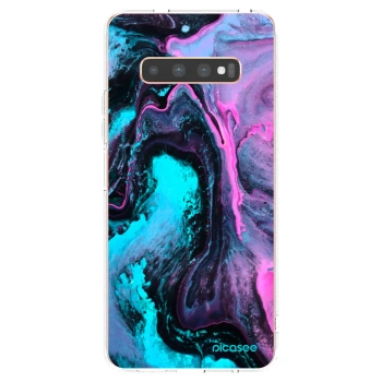 Picasee silikonski prozorni ovitek za Samsung Galaxy S10 Plus G975 - Lean 2