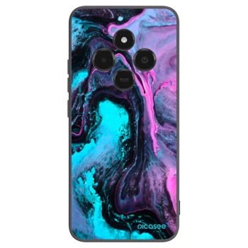 Picasee silikonski črni ovitek za Xiaomi Poco C75 - Lean 2