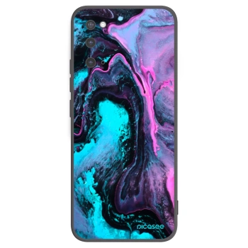 Picasee silikonski črni ovitek za Samsung Galaxy S20 G980F - Lean 2