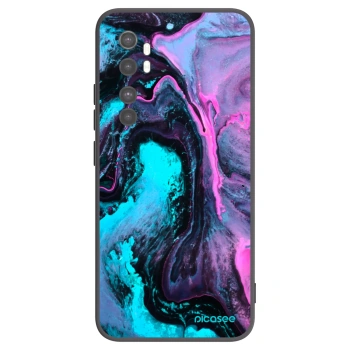 Picasee silikonski črni ovitek za Xiaomi Mi Note 10 Lite - Lean 2