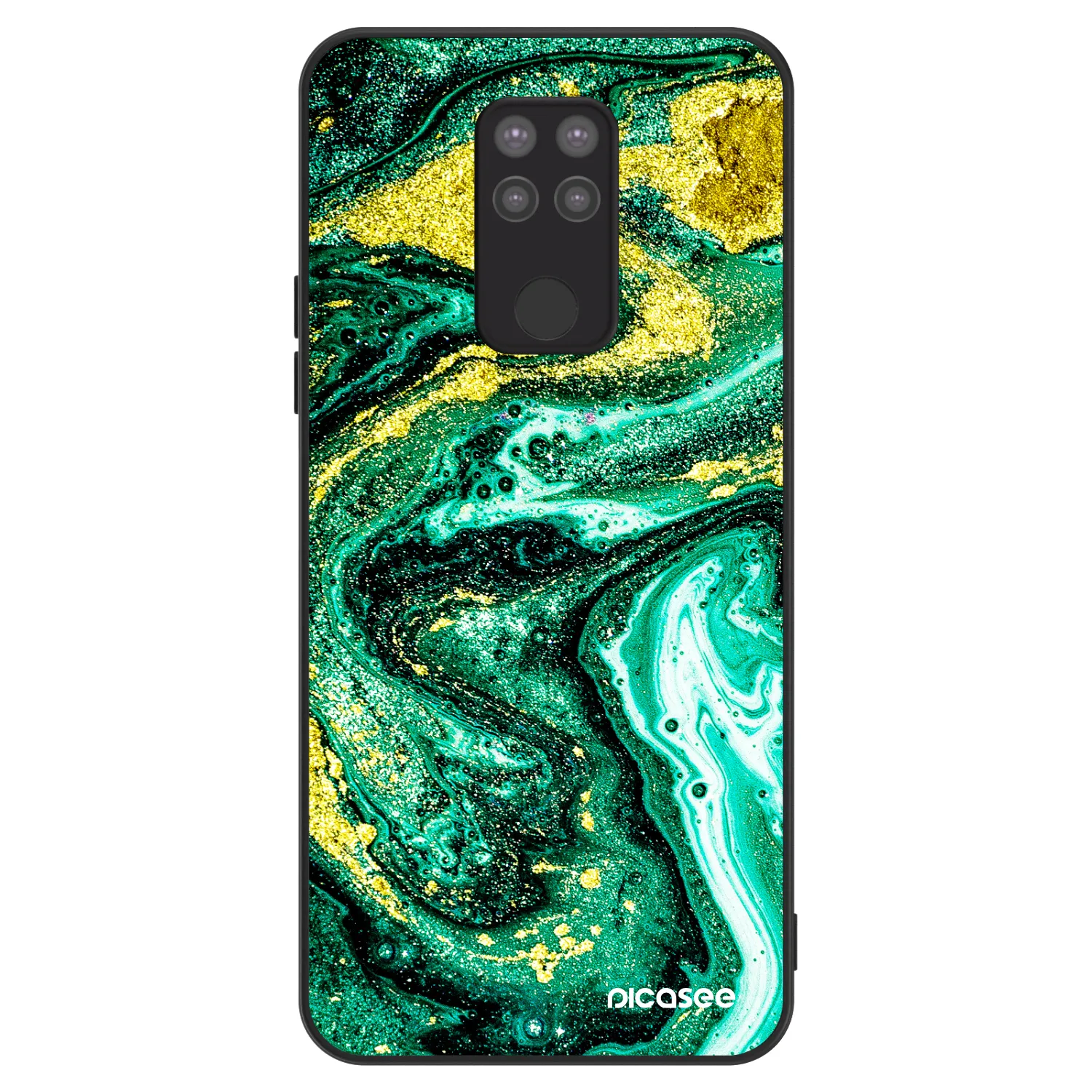 Picasee ULTIMATE CASE za Xiaomi Redmi Note 9 - Green Gold
