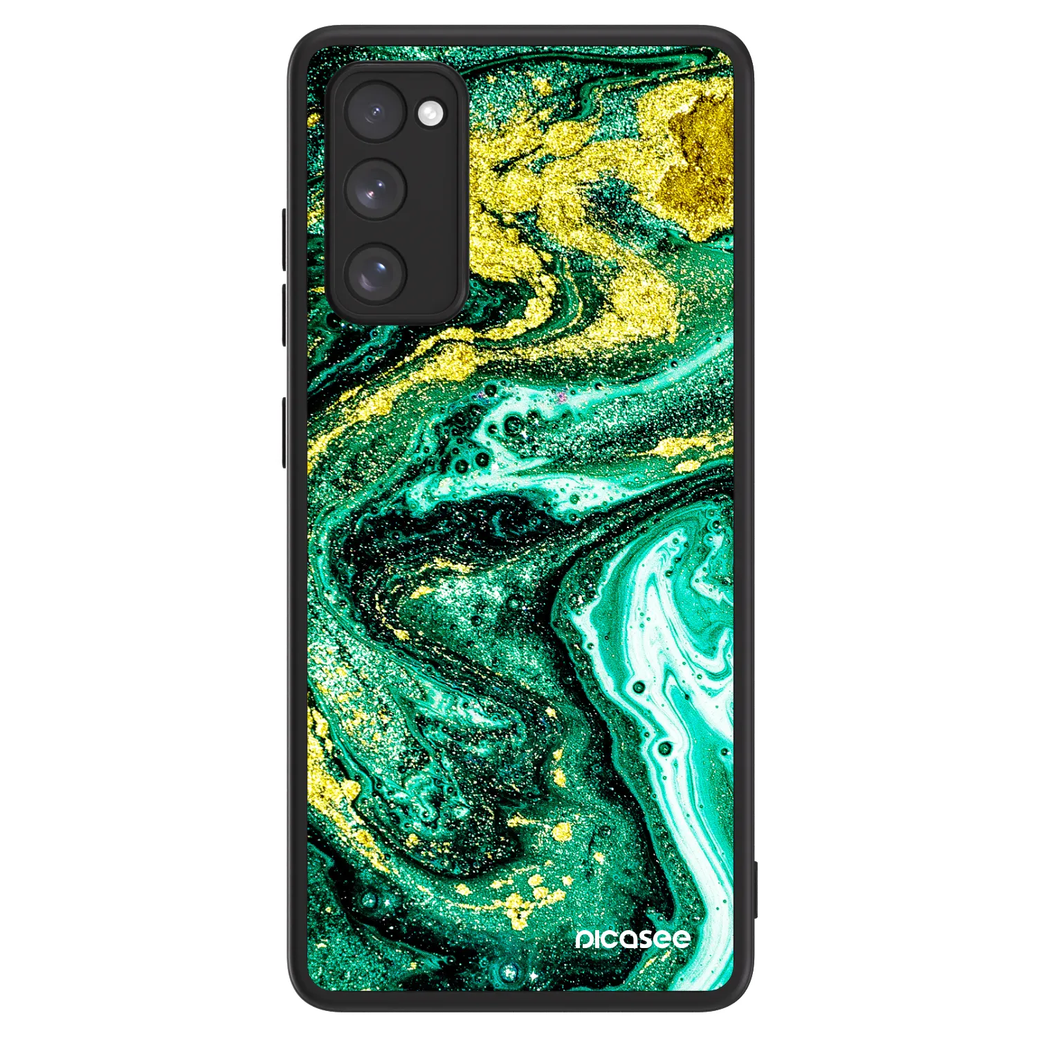 Picasee ULTIMATE CASE za Samsung Galaxy S20 FE - Green Gold