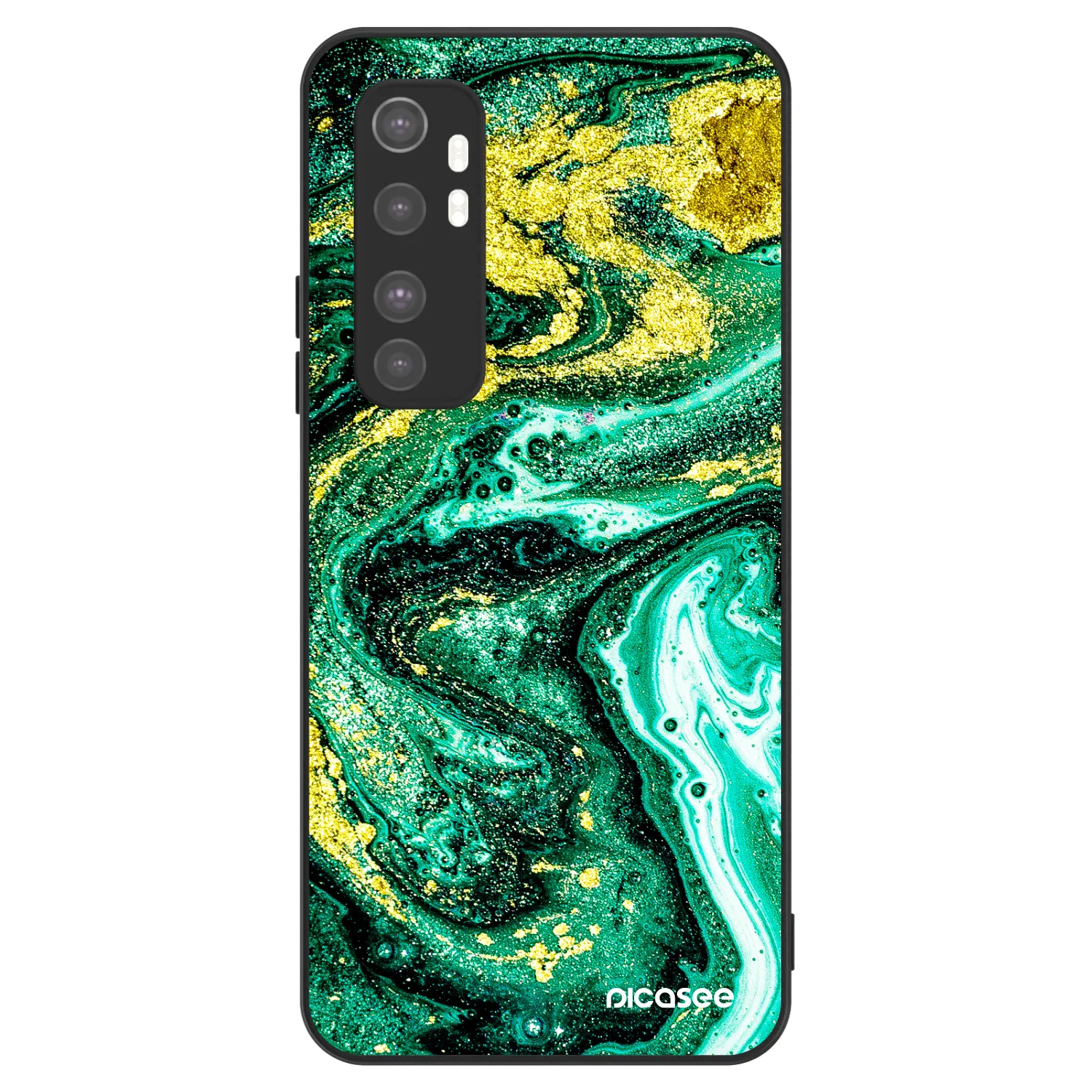 Picasee ULTIMATE CASE za Xiaomi Mi Note 10 Lite - Green Gold