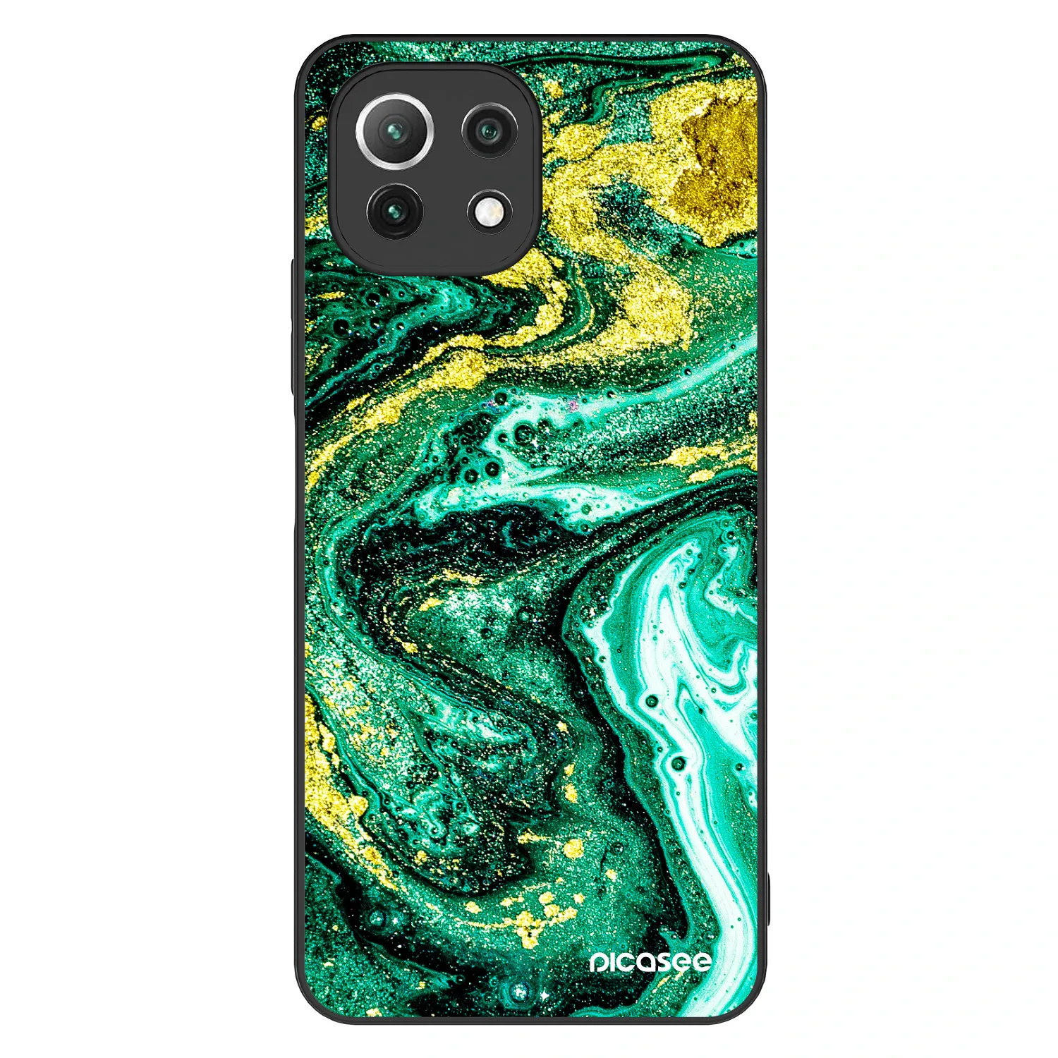 Picasee ULTIMATE CASE za Xiaomi 11 Lite 5G NE - Green Gold