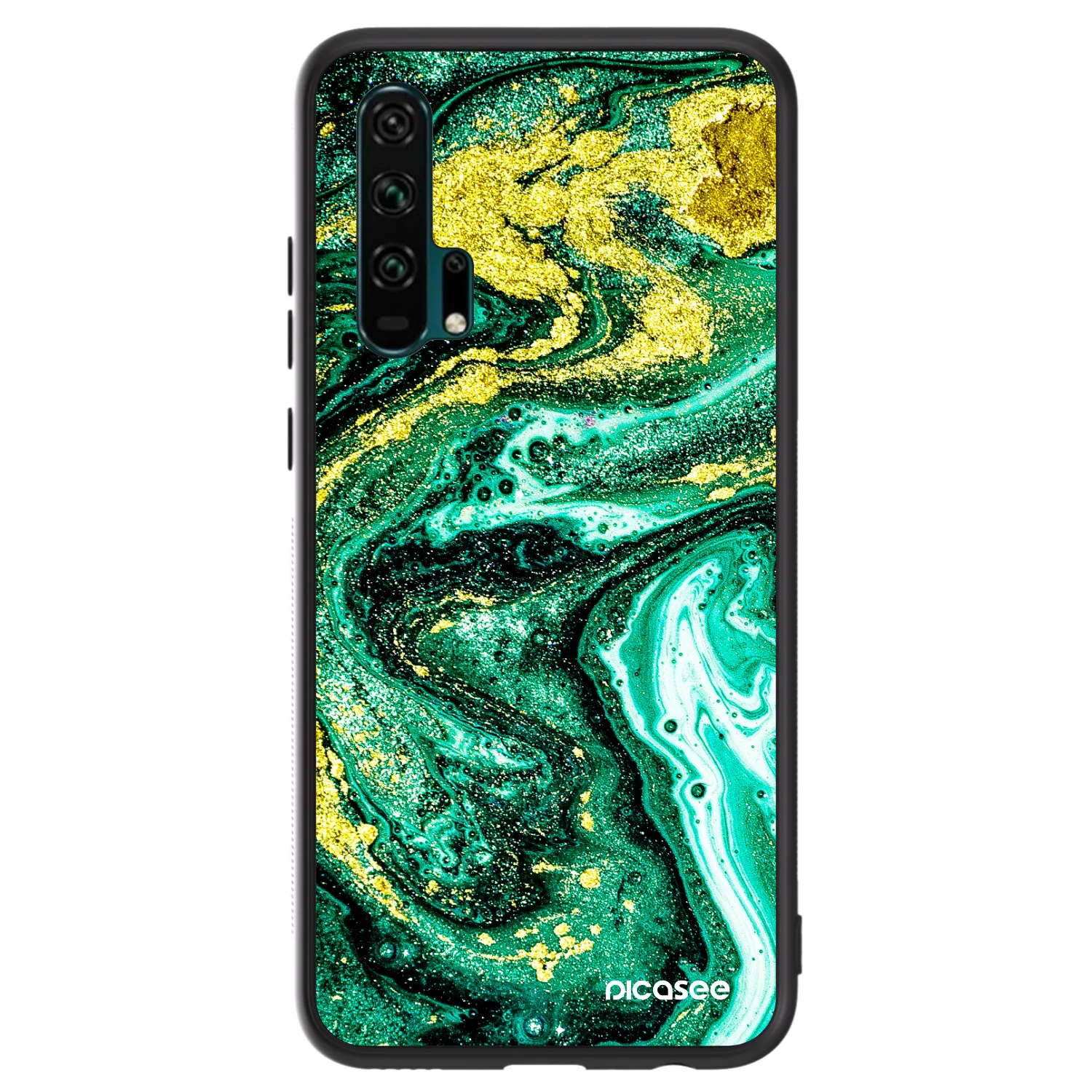 Picasee ULTIMATE CASE za Honor 20 Pro - Green Gold