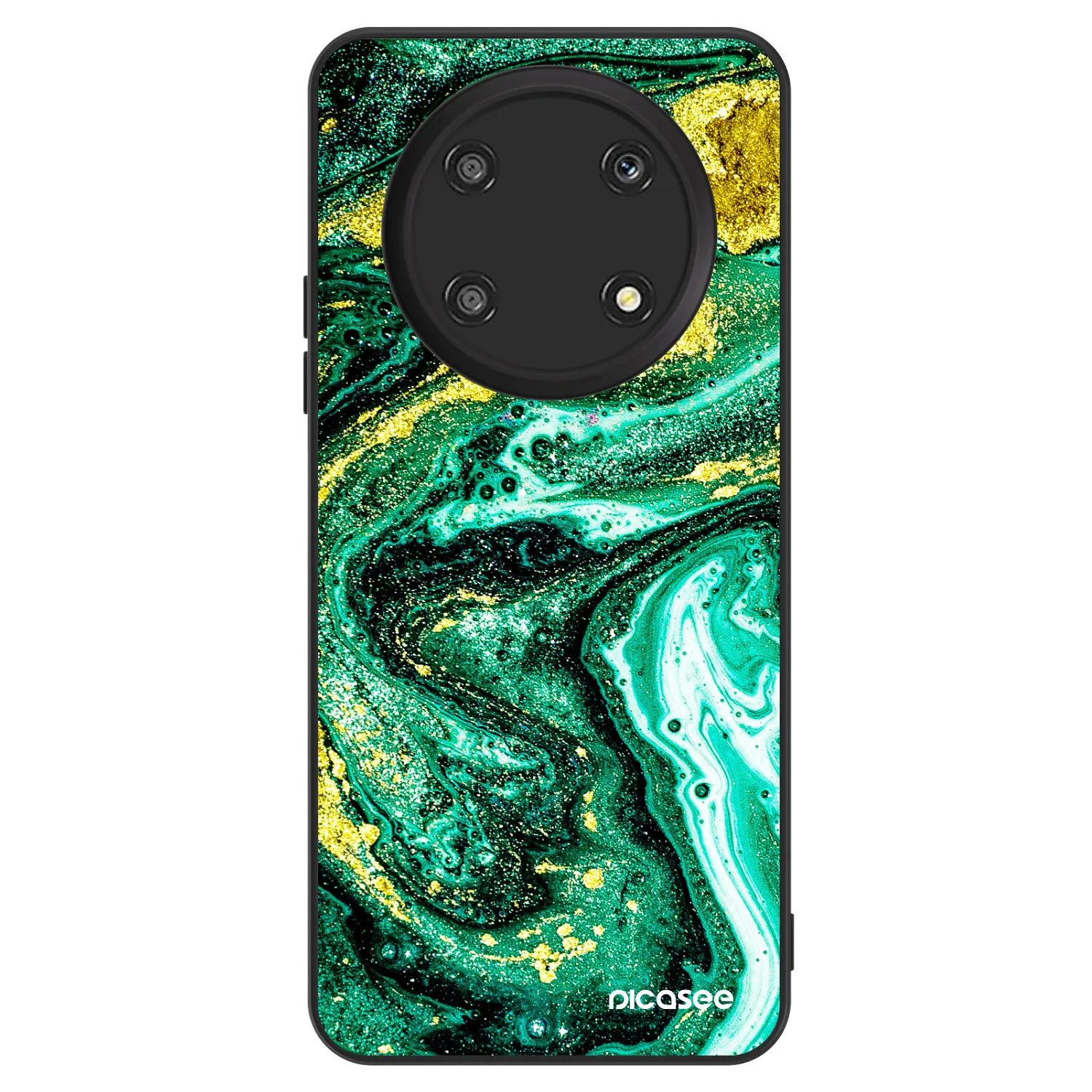 Picasee ULTIMATE CASE za Honor Magic4 Lite 5G - Green Gold
