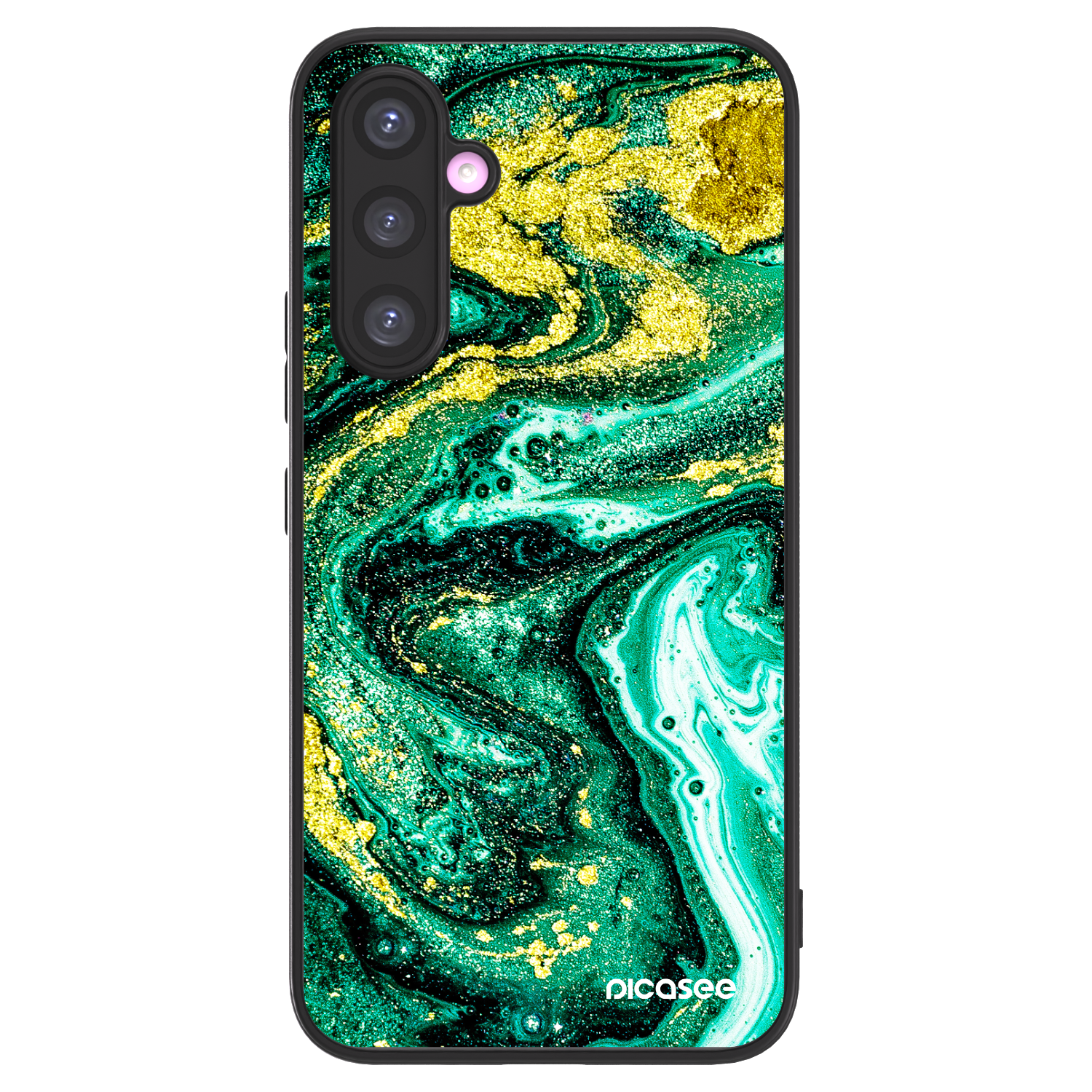 Picasee ULTIMATE CASE za Samsung Galaxy A54 5G A546B - Green Gold