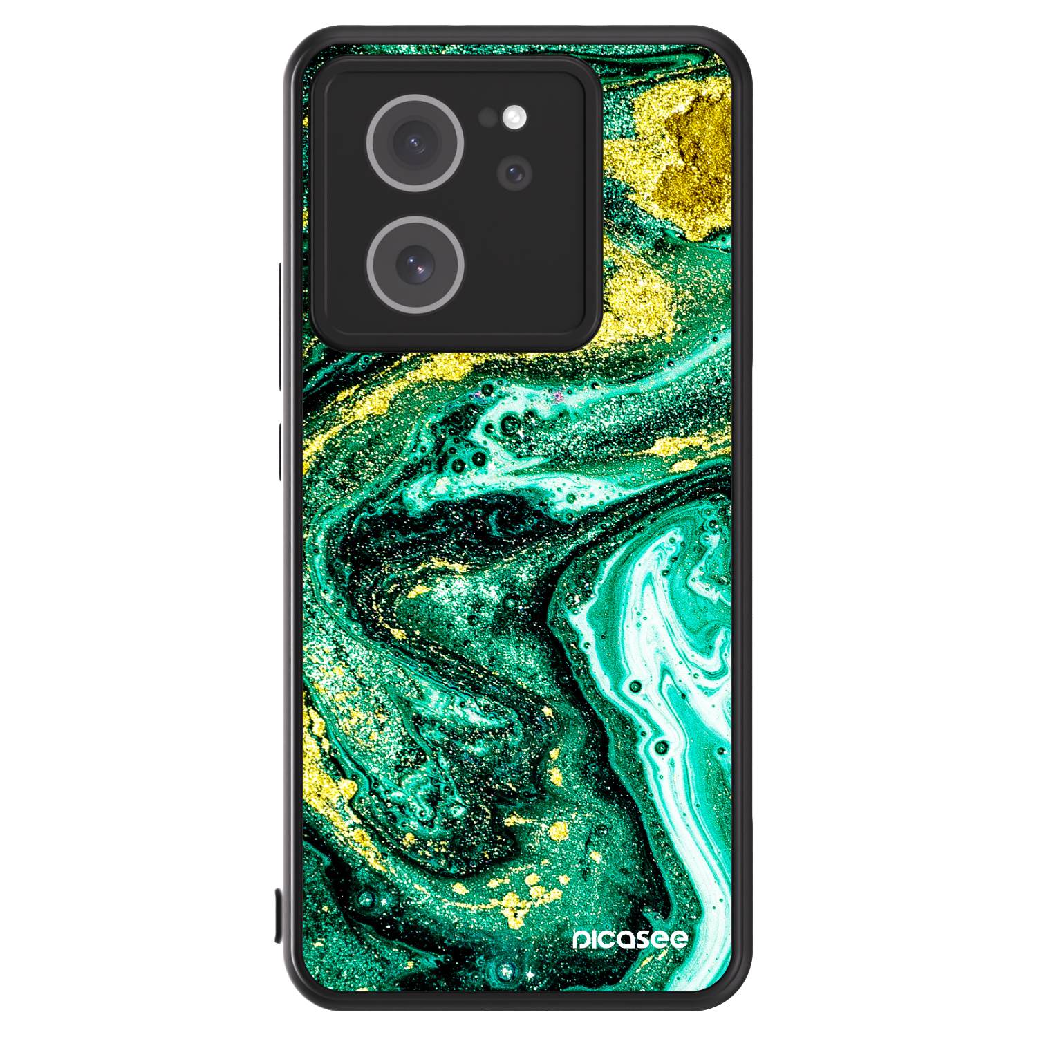 Picasee ULTIMATE CASE za Xiaomi 13T - Green Gold